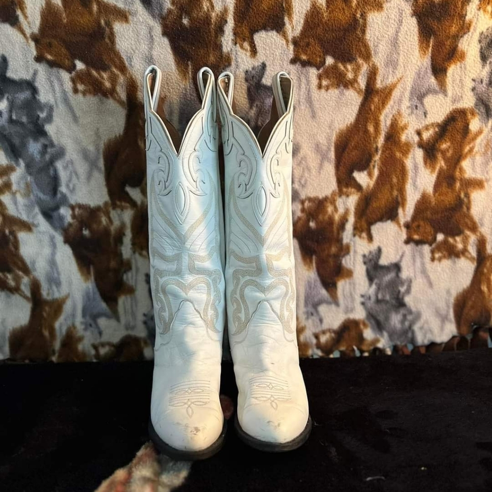 Vintage 1989 Tony Lady Lama Boots